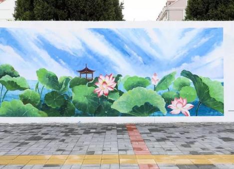 习水墙绘施工材料制作工艺说明