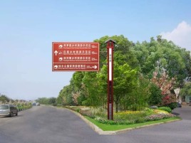 习水标牌设计时的注意事项