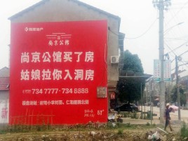 习水墙体广告在乡镇、农村市场的媒体优势