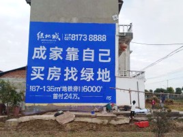 习水墙体广告位置选择重要性