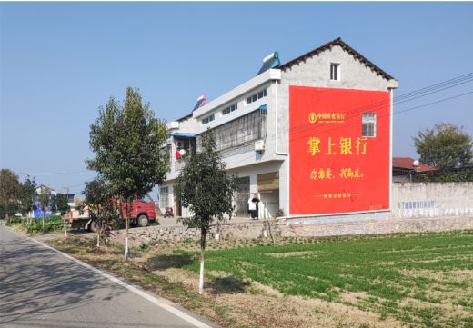 习水墙体广告具有的独特优势