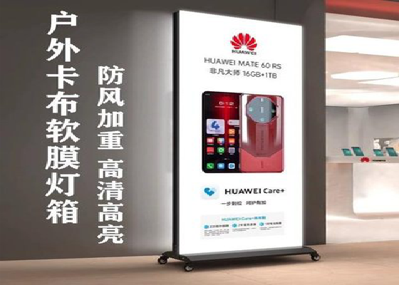 习水户外防水灯箱的应用特点及适用范围。